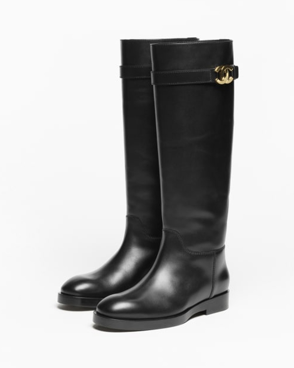 Chanel High Boots, Black