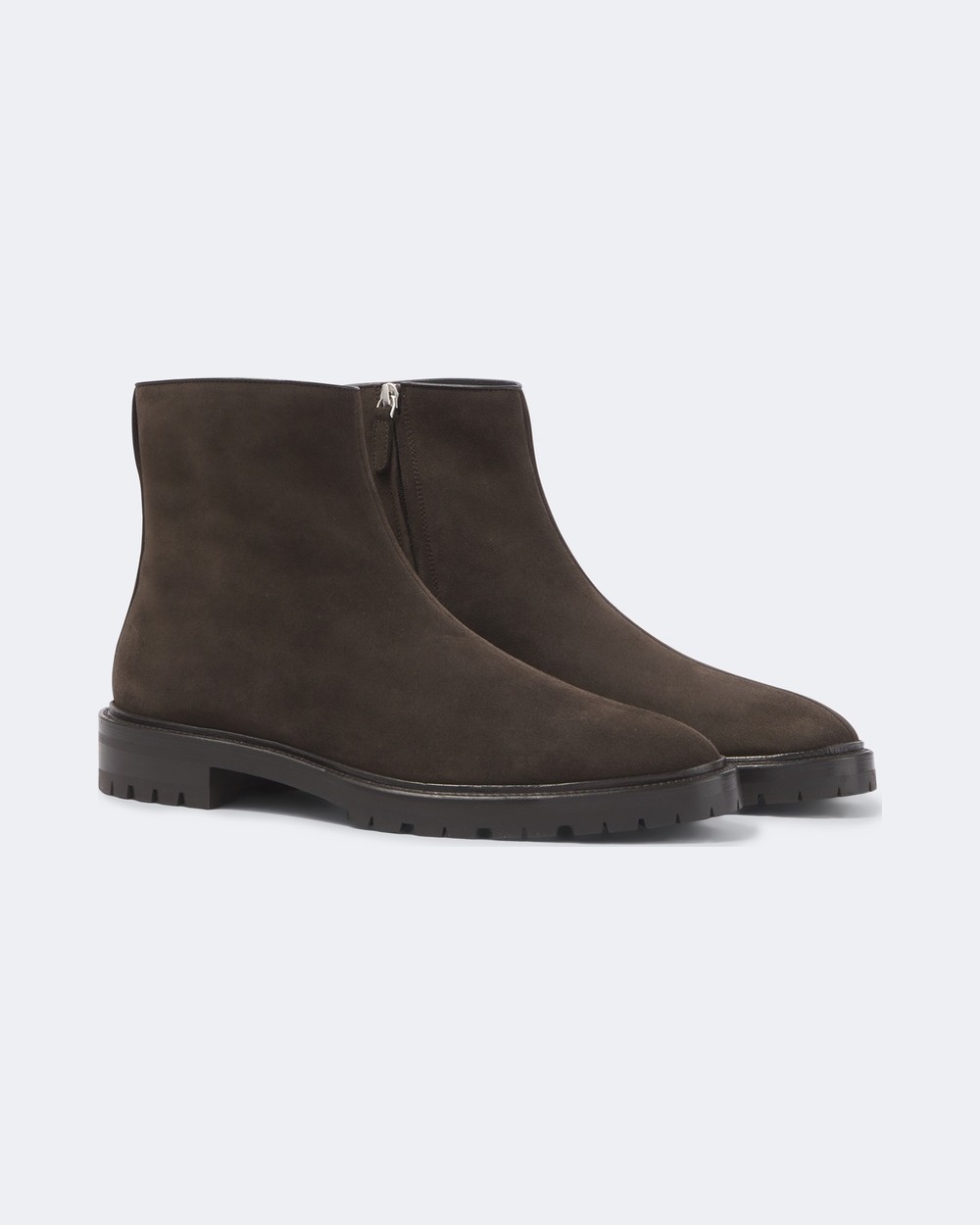 Moto Suede Ankle Boots