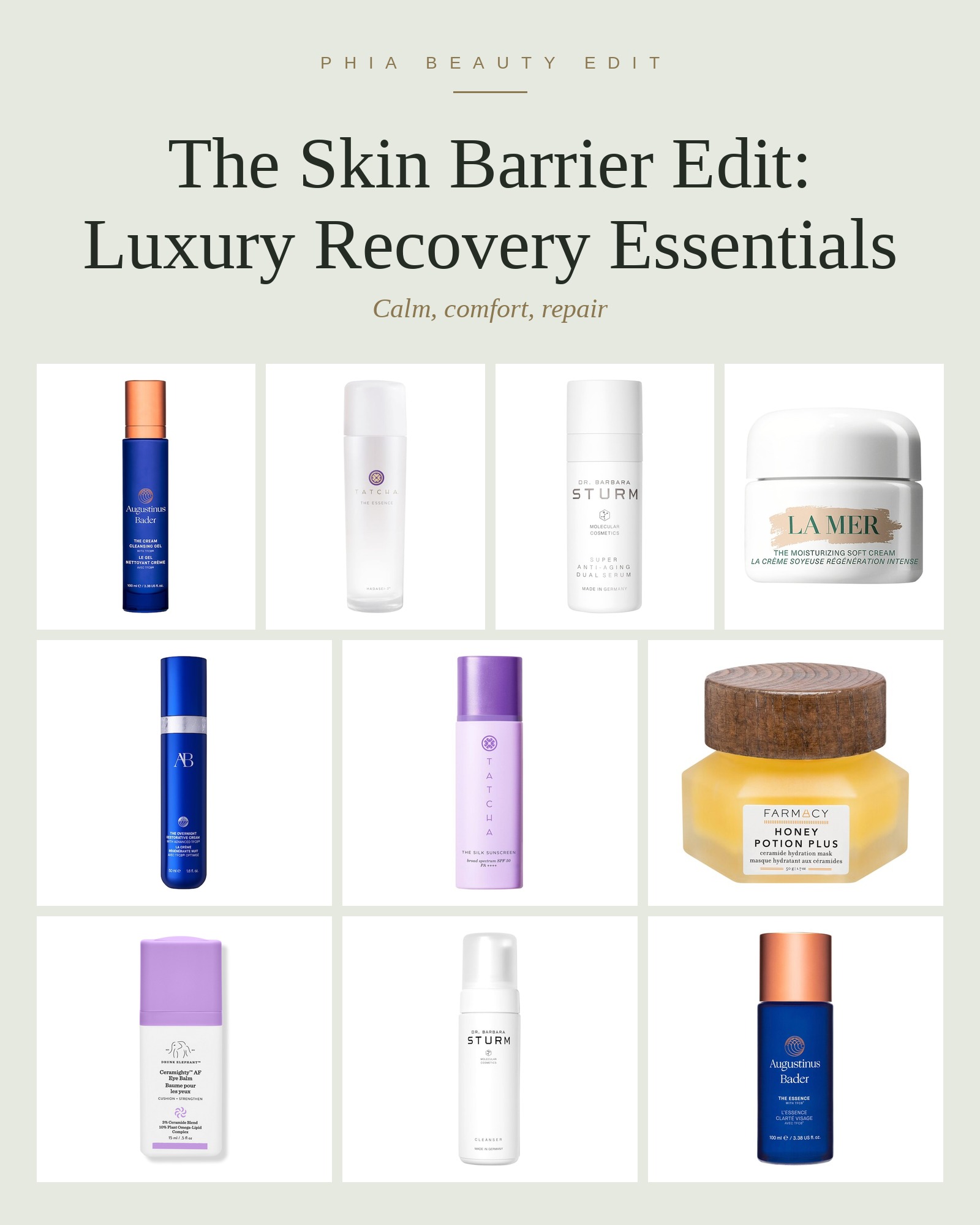 The Skin Barrier Edit: Luxury Recovery Essentials