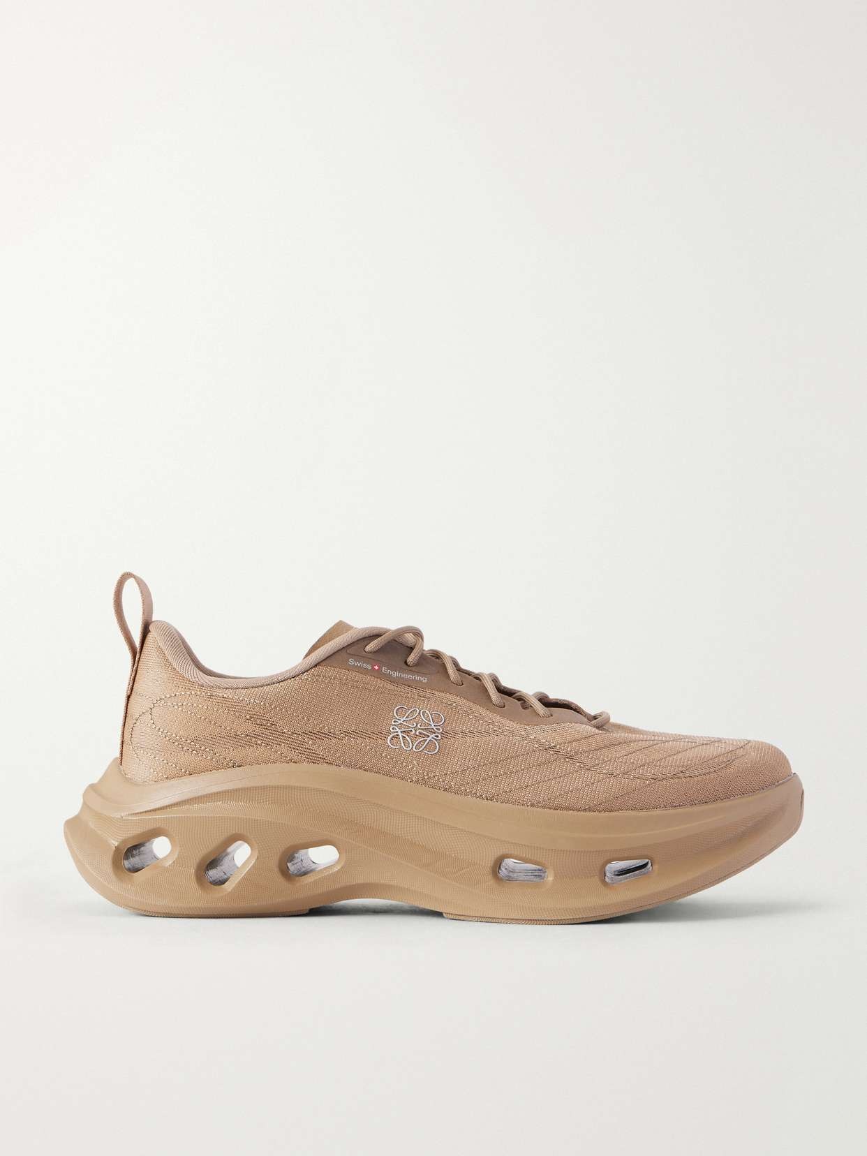 + On Cloudtilt Premium embroidered mesh sneakers