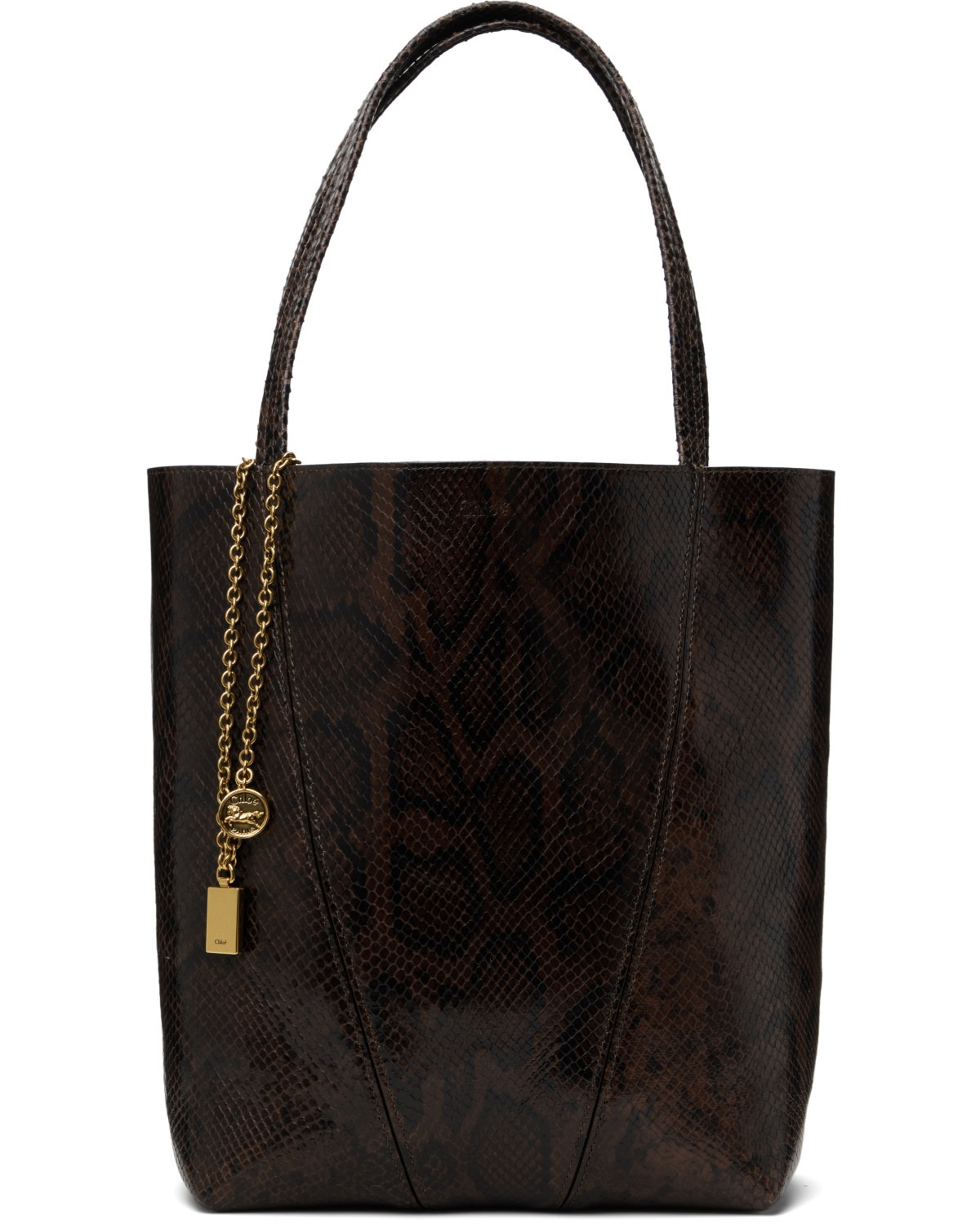 Brown 'Chloé Spin' Tote