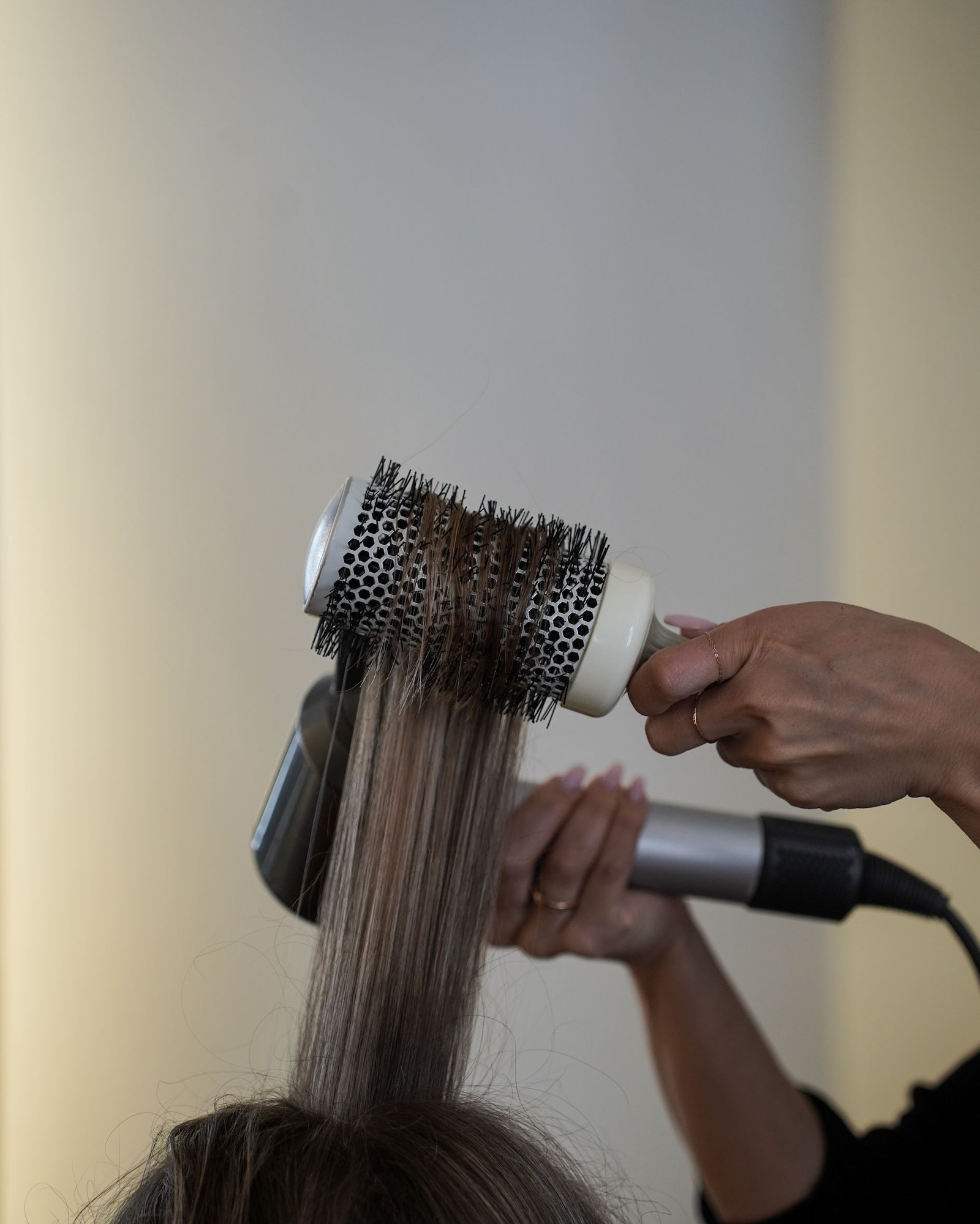 Blow Dryer With Comb Attachments for Smoother Blowouts