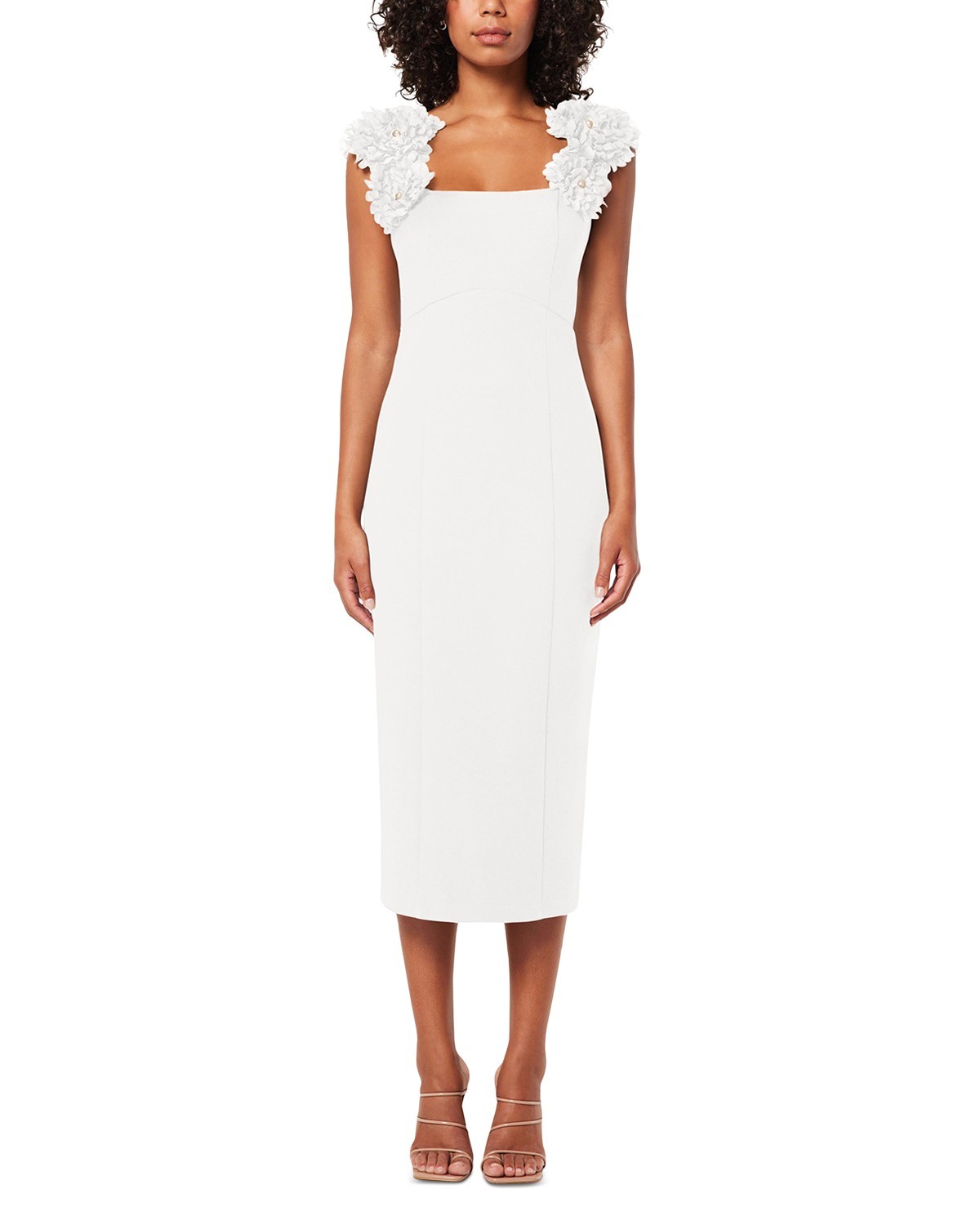 Gabby Chrysanthemum Appliqué Dress