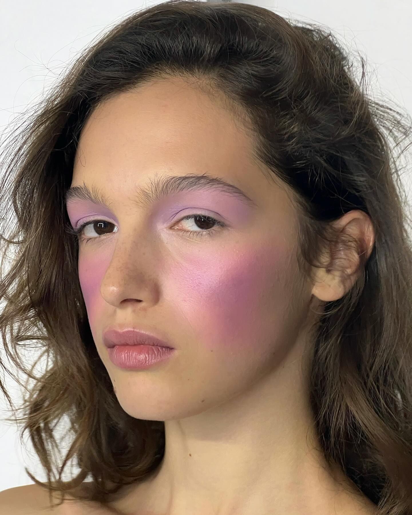 Purple Blush That Reads as a Flush, Lilac to Plum