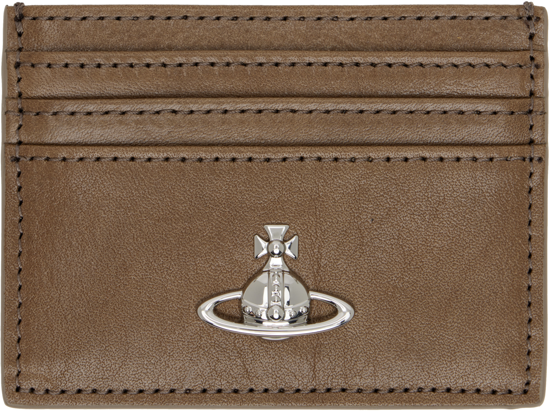 Brown Flat Card Holder