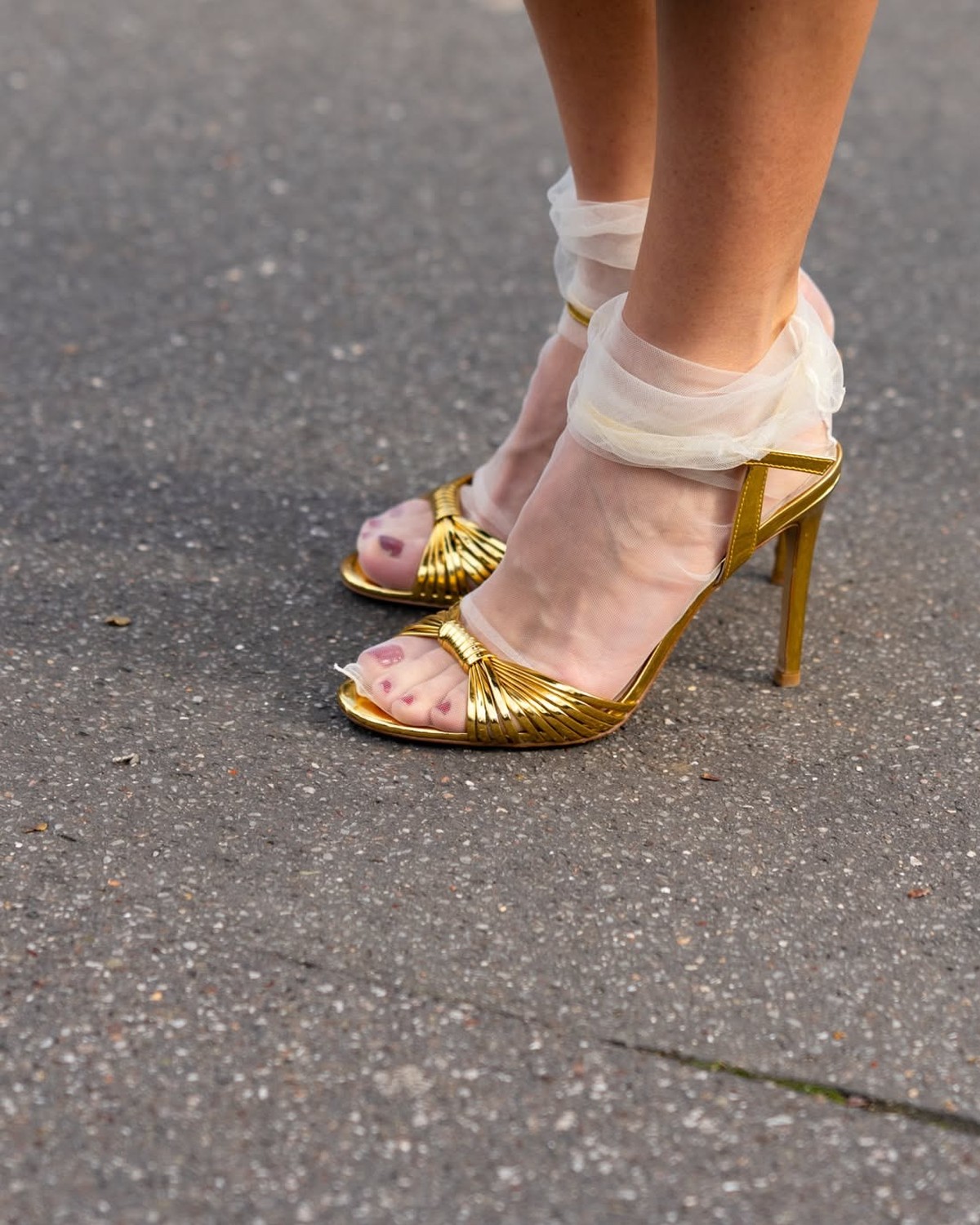 Gold Heels Beyond The Wedding
