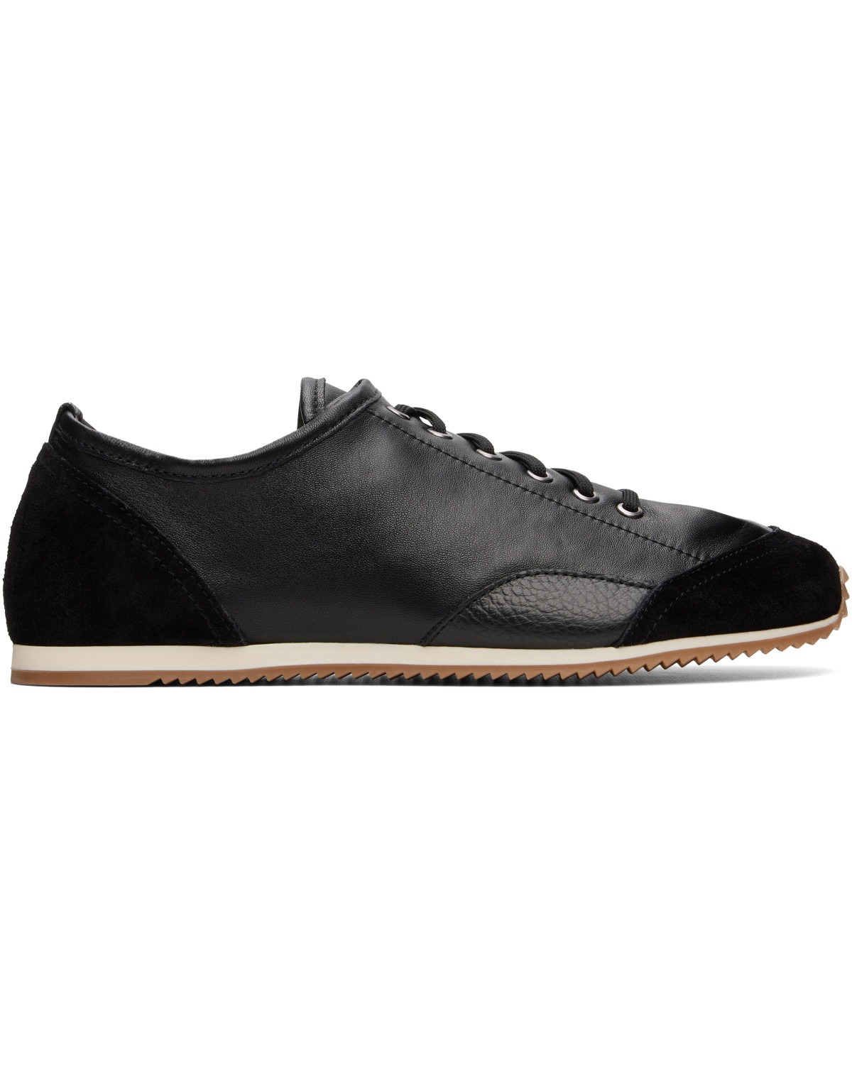 Black Gummy Grips Sneakers