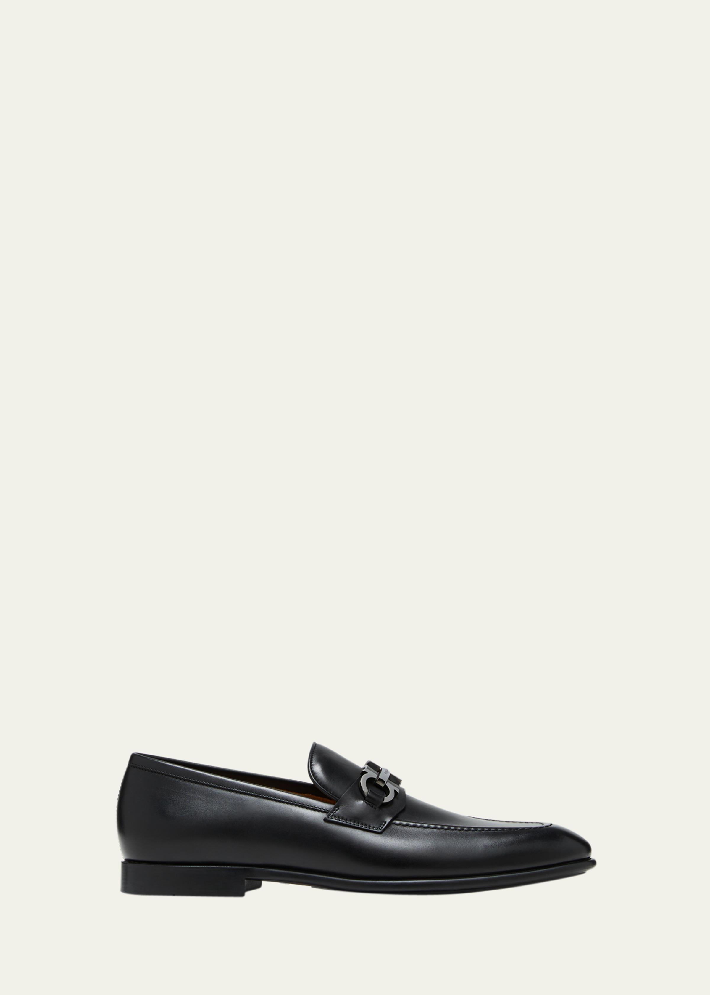 Men's Foster Smooth Leather Gancini Bit Loafers