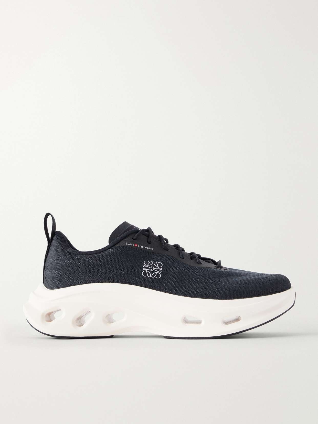 + On Cloudtilt logo-appliquéd embroidered mesh sneakers