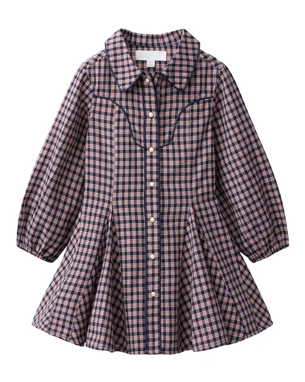 Plaid A-Line Dress