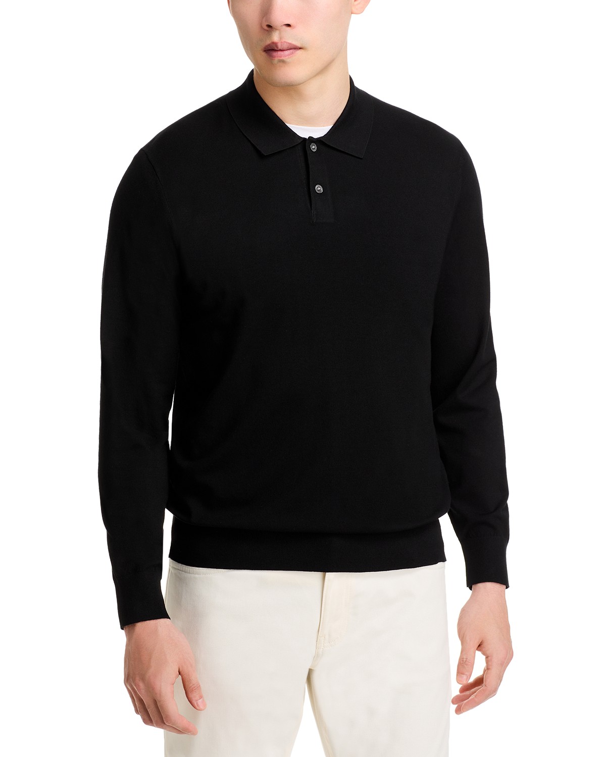Goris Polo Sweater in Light Bilen