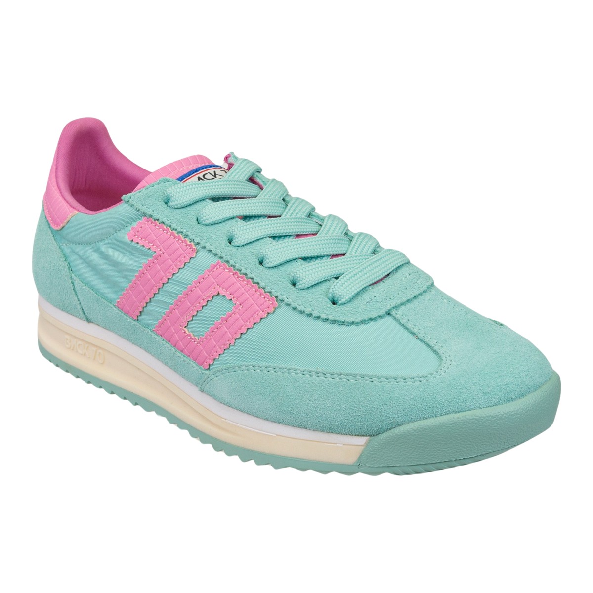 Barkley Jogger Sneakers in Light Sky Fuxia
