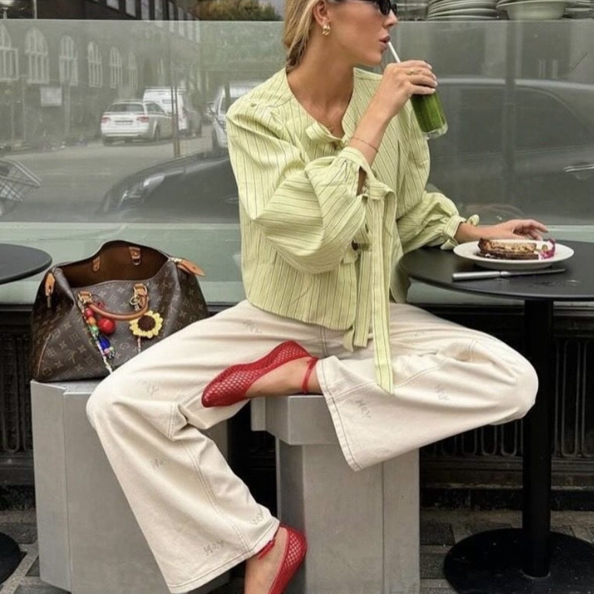 How to Style Stussy Pinstripe Pants