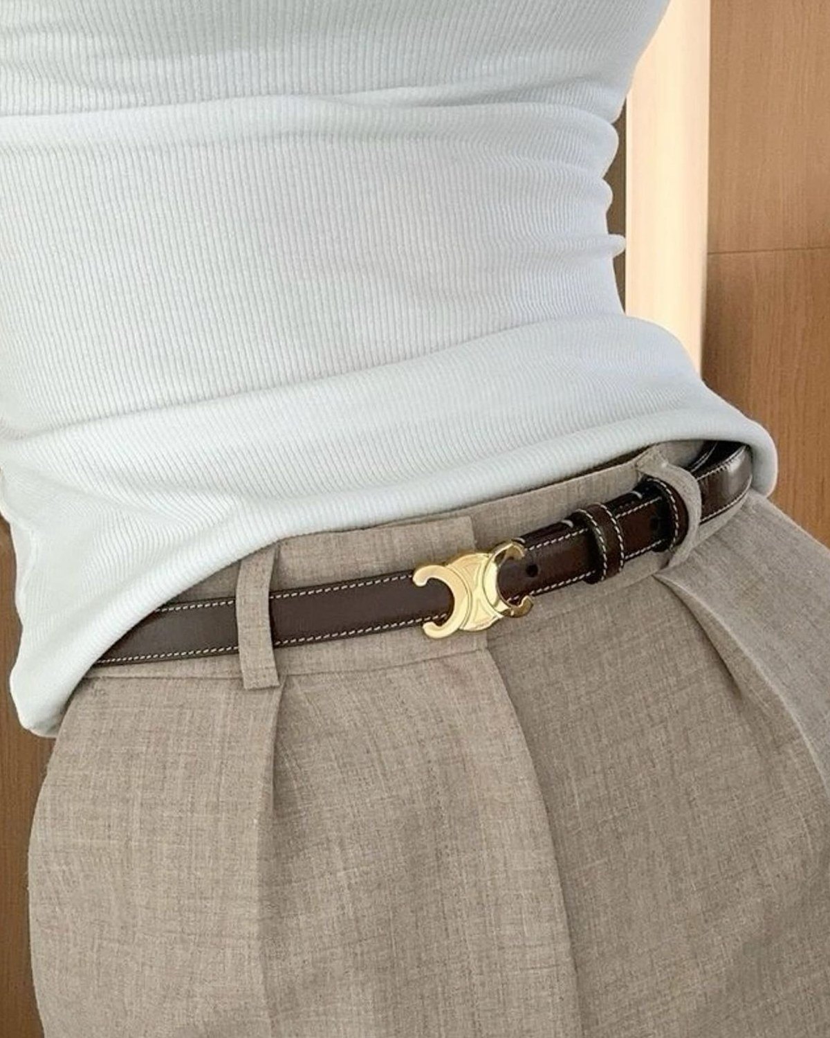 A Celine Belt Is The Quietest Way To Wear The Logo