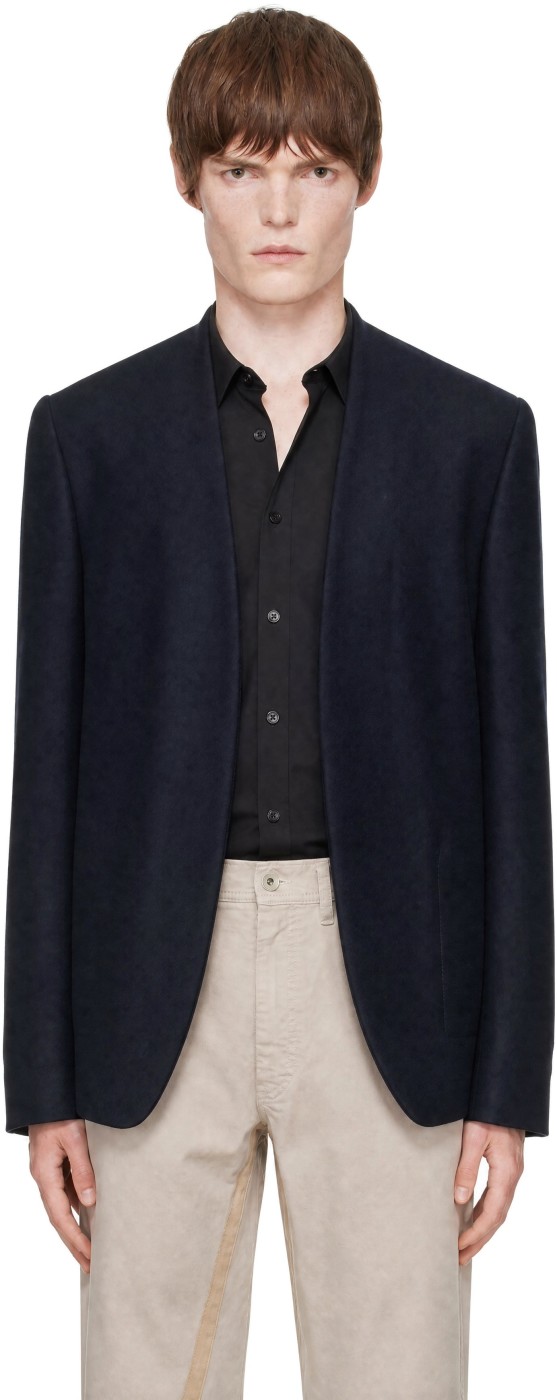 Navy Minimal Blazer