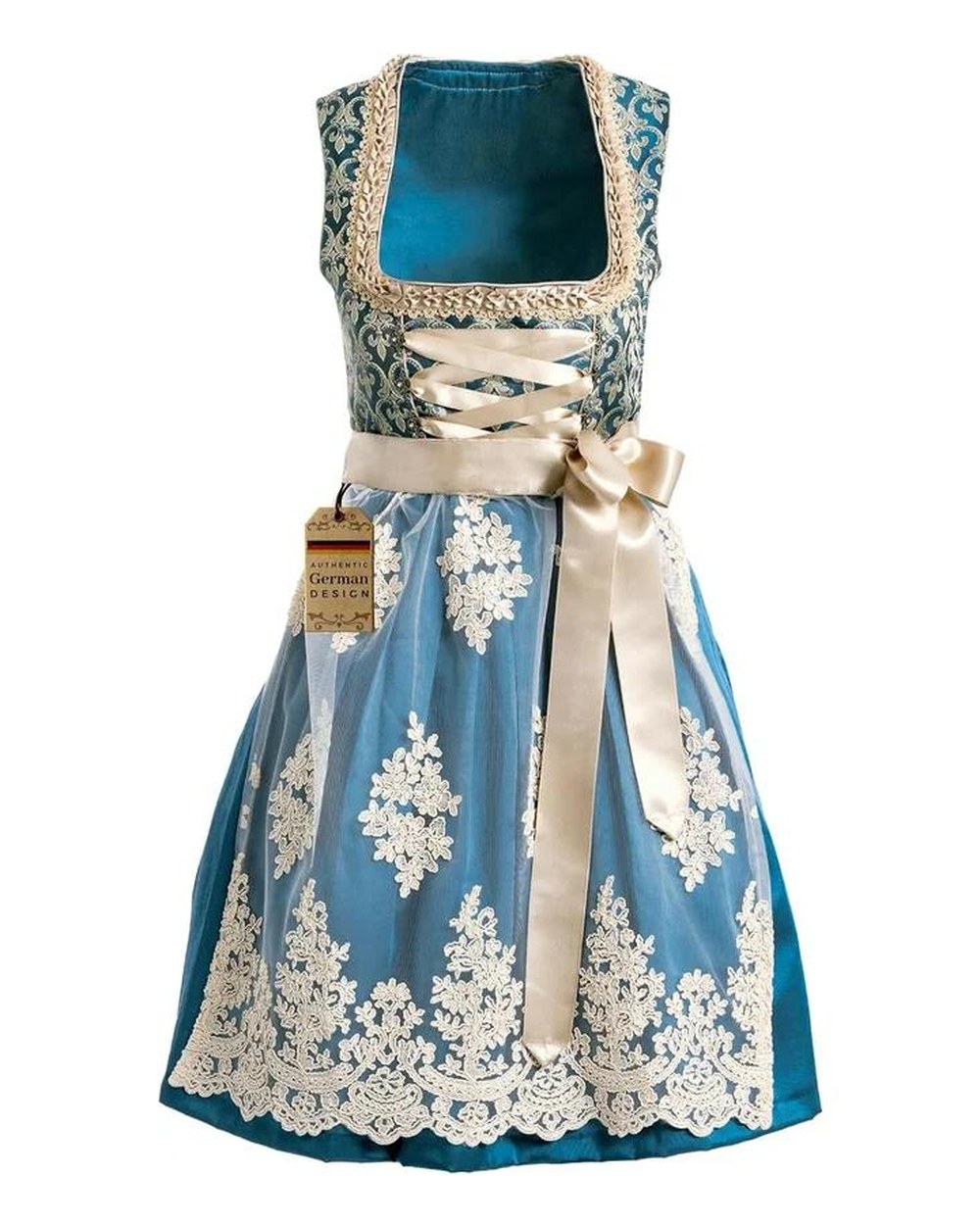 Blue Dirndl Dress