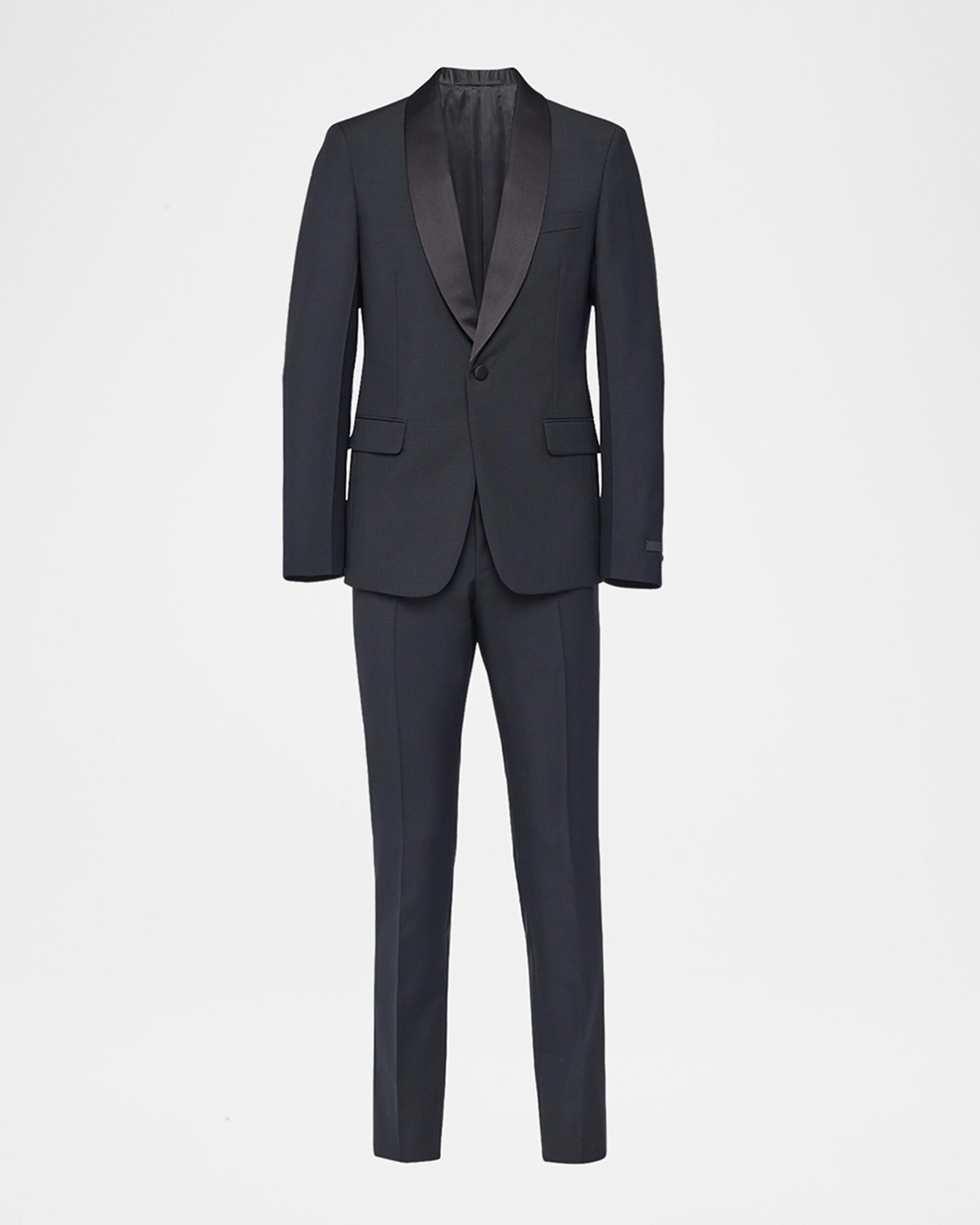 Men's Mohair-Blend Smoking Tuxedo