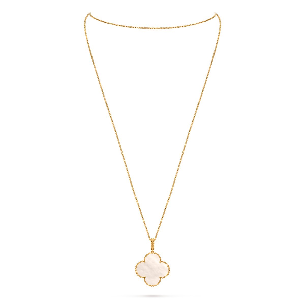 Magic Alhambra Long Necklace, 1 Motif