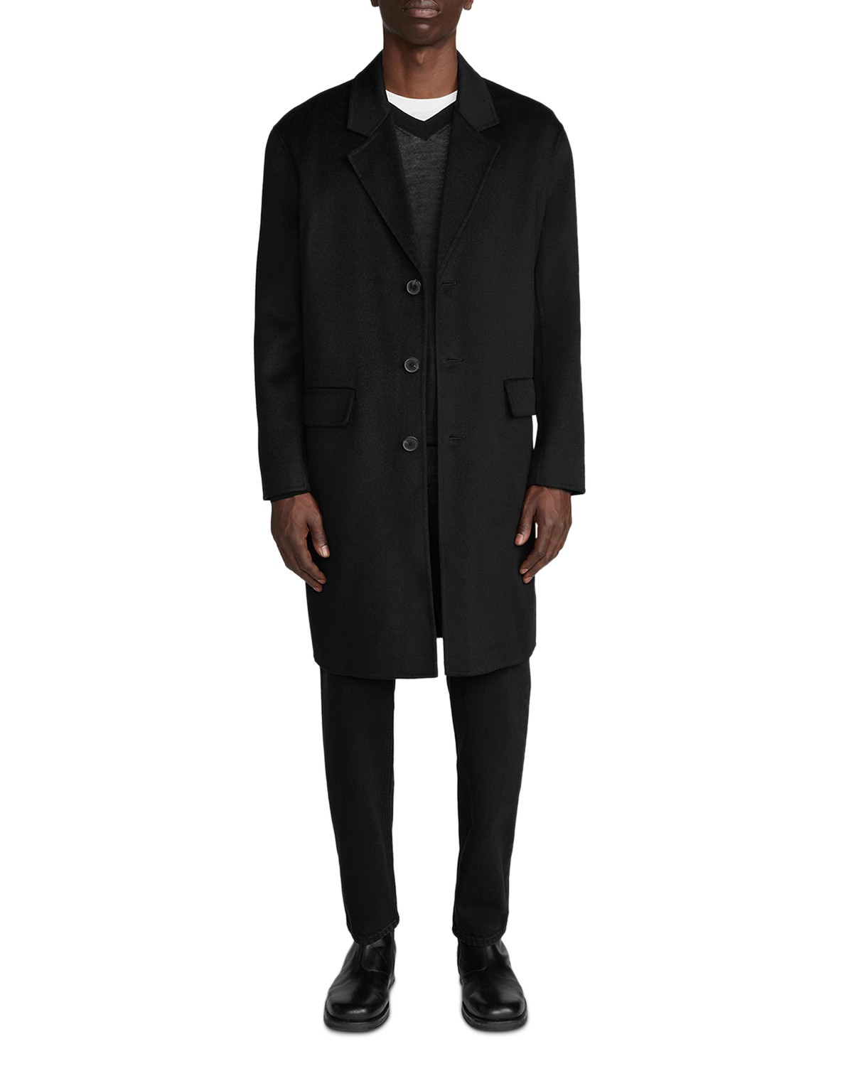 Double Face Wool Overcoat