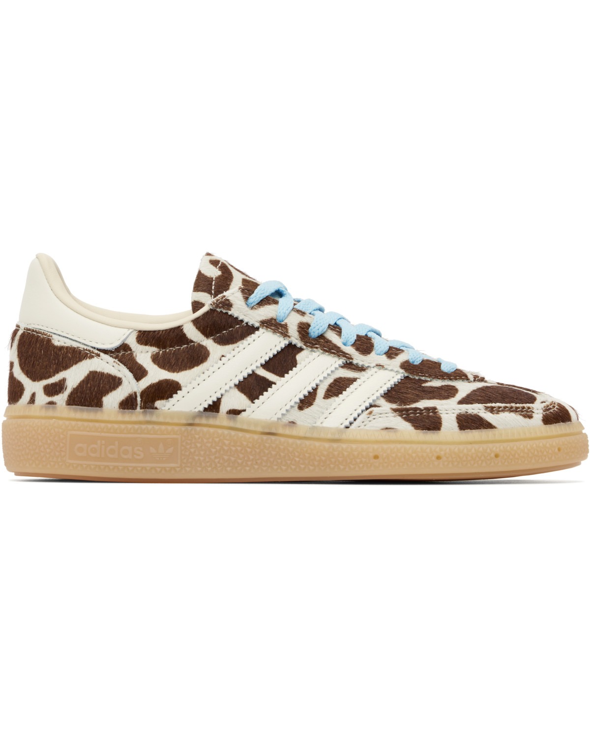 Brown & Off-White Handball Spezial Sneakers