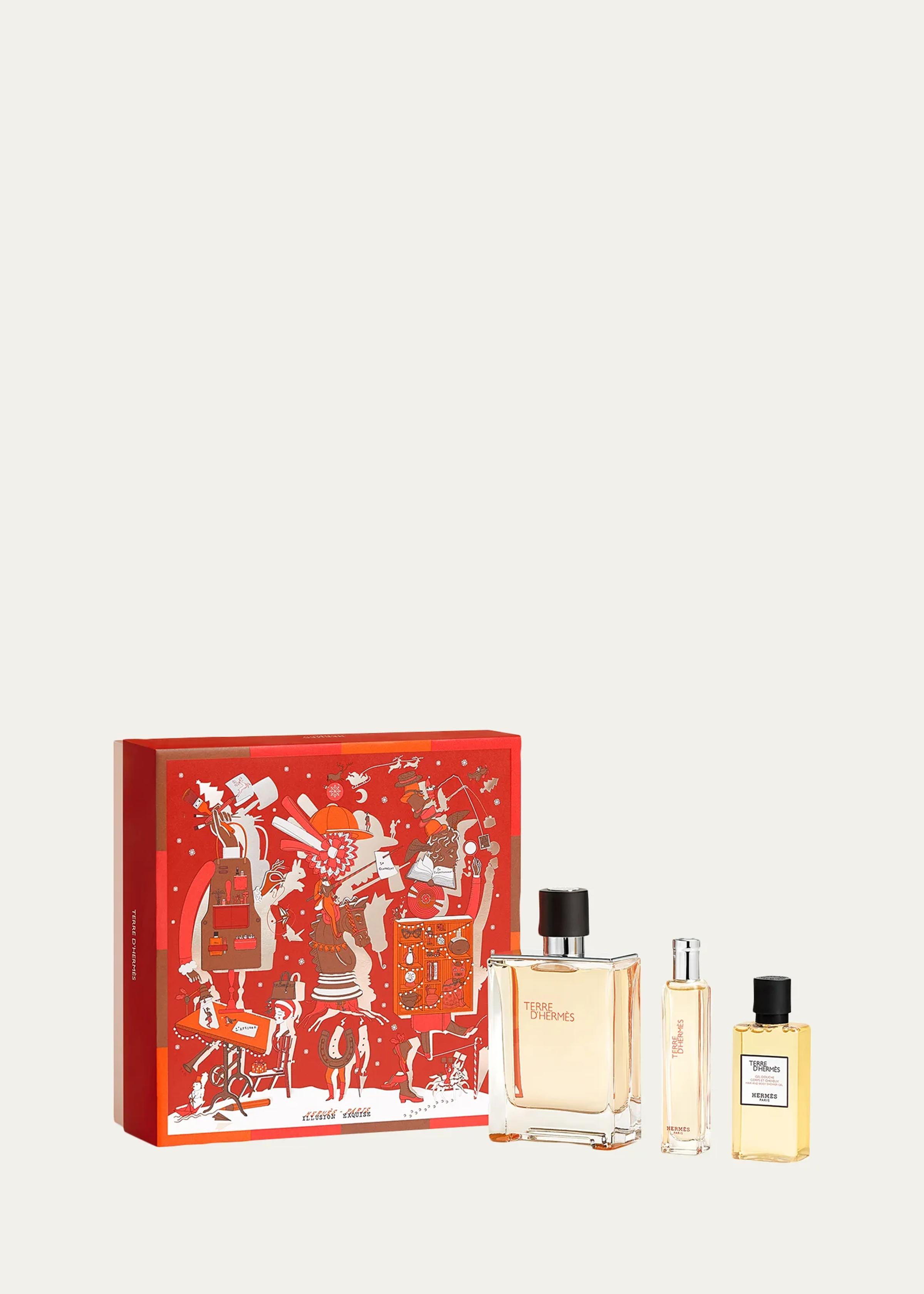 Limited Edition Terre d'Hermes Eau de Toilette Gift Set