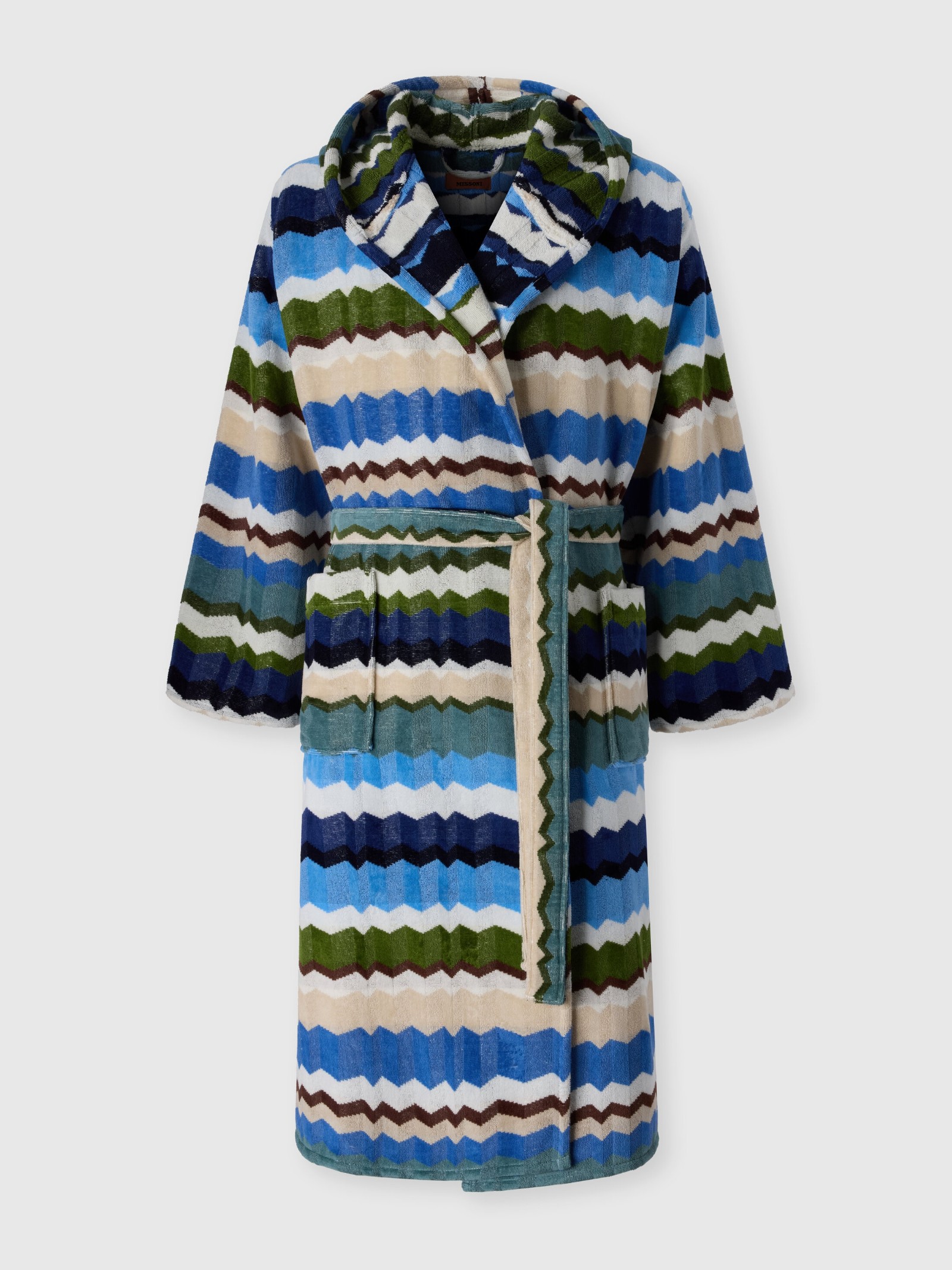 Eva Hooded Cotton Terry Bathrobe