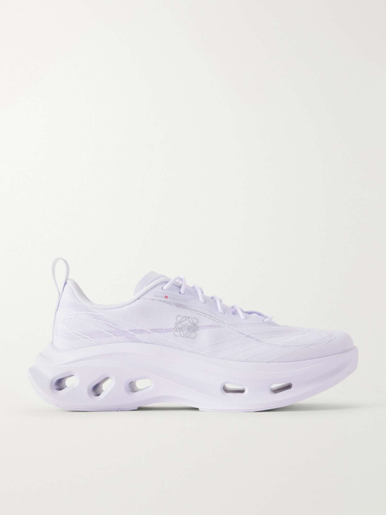 + On Cloudtilt Premium embroidered mesh sneakers