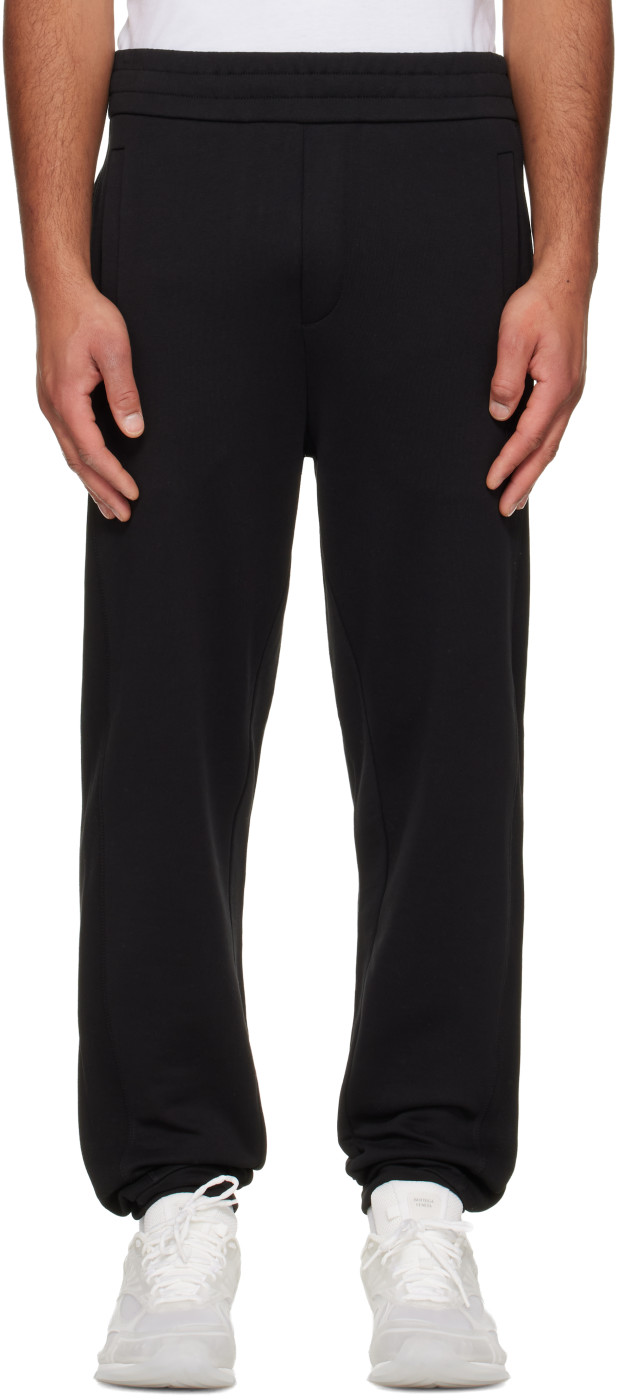 Black Cotton Sweatpants