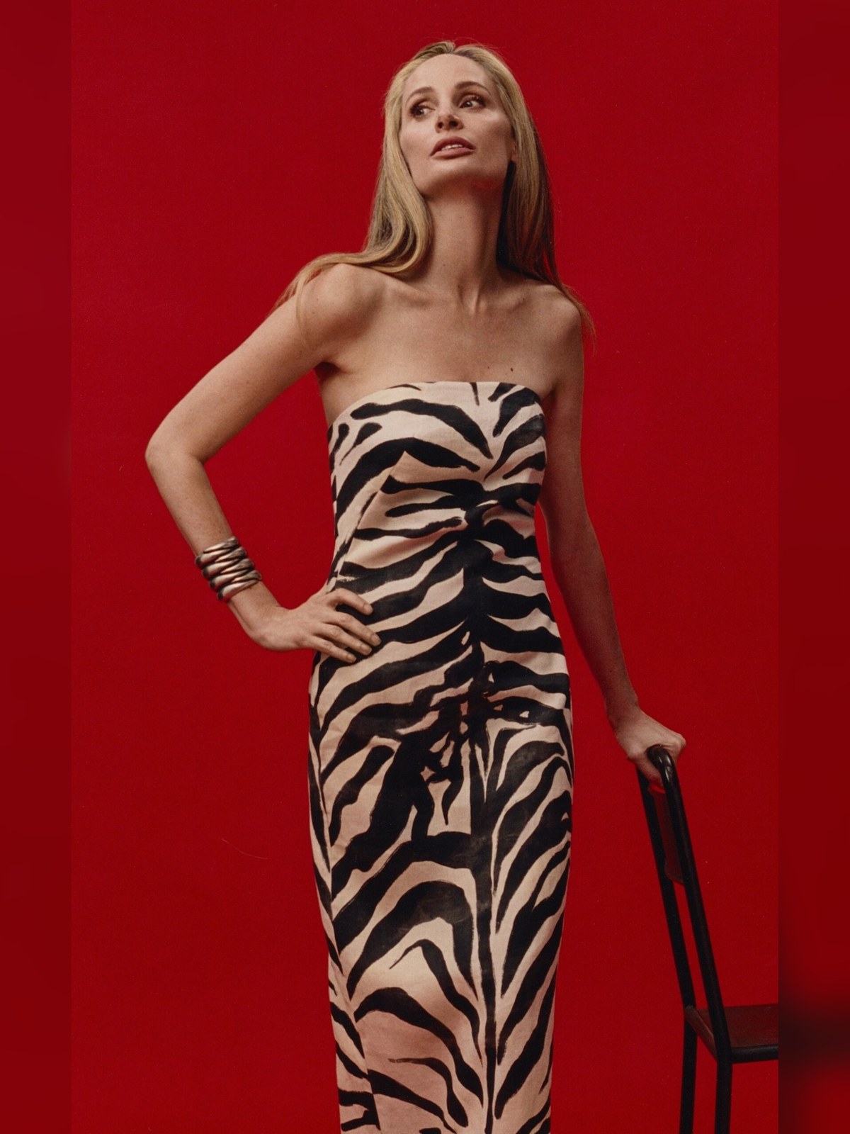 Zebra Print Dinner outfit: A bold print for a dinner out.