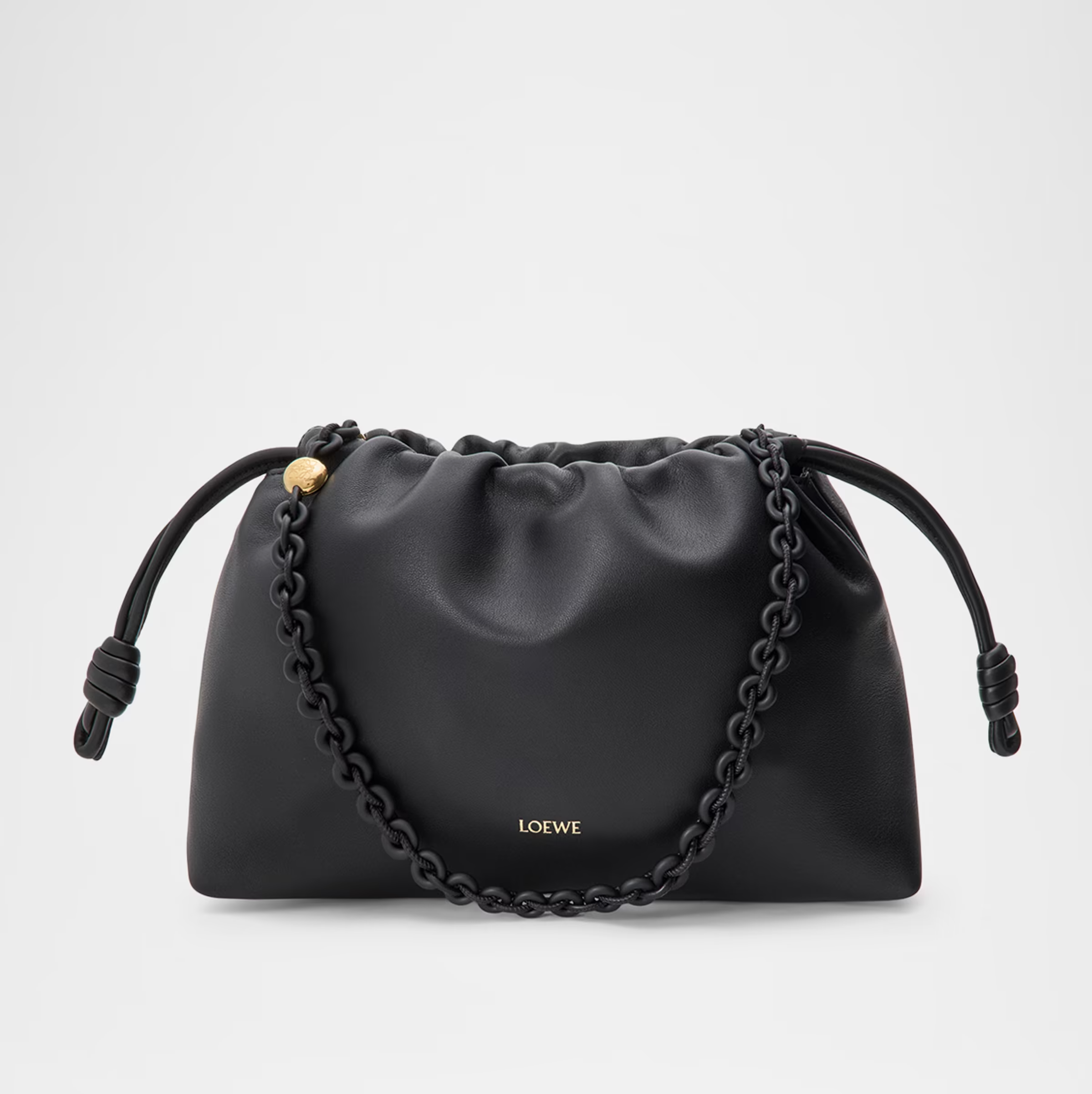 Flamenco Medium Shoulder Bag in Nappa Leather