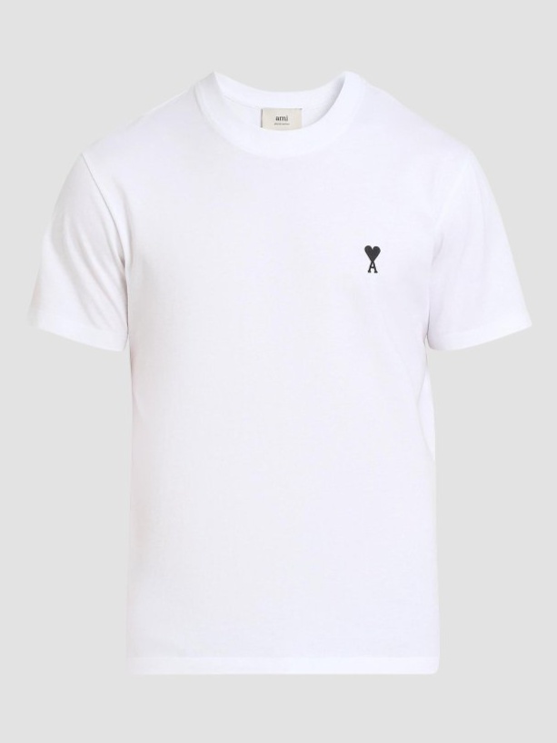 Contrasted Ami de Coeur Cotton T-Shirt