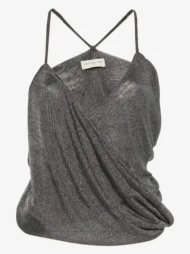 Clara top chrome metallic