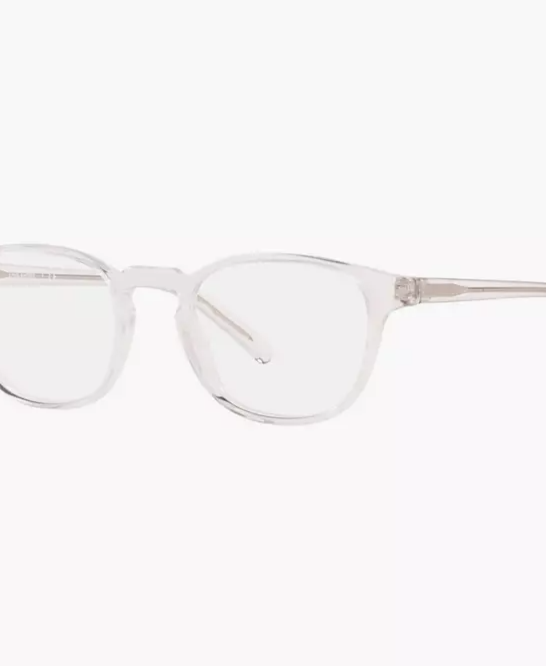 Man Panthos Plastic EC2004 Eyeglasses — Transparent