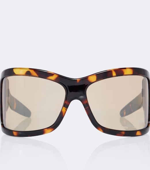 Intrecciato shield sunglasses