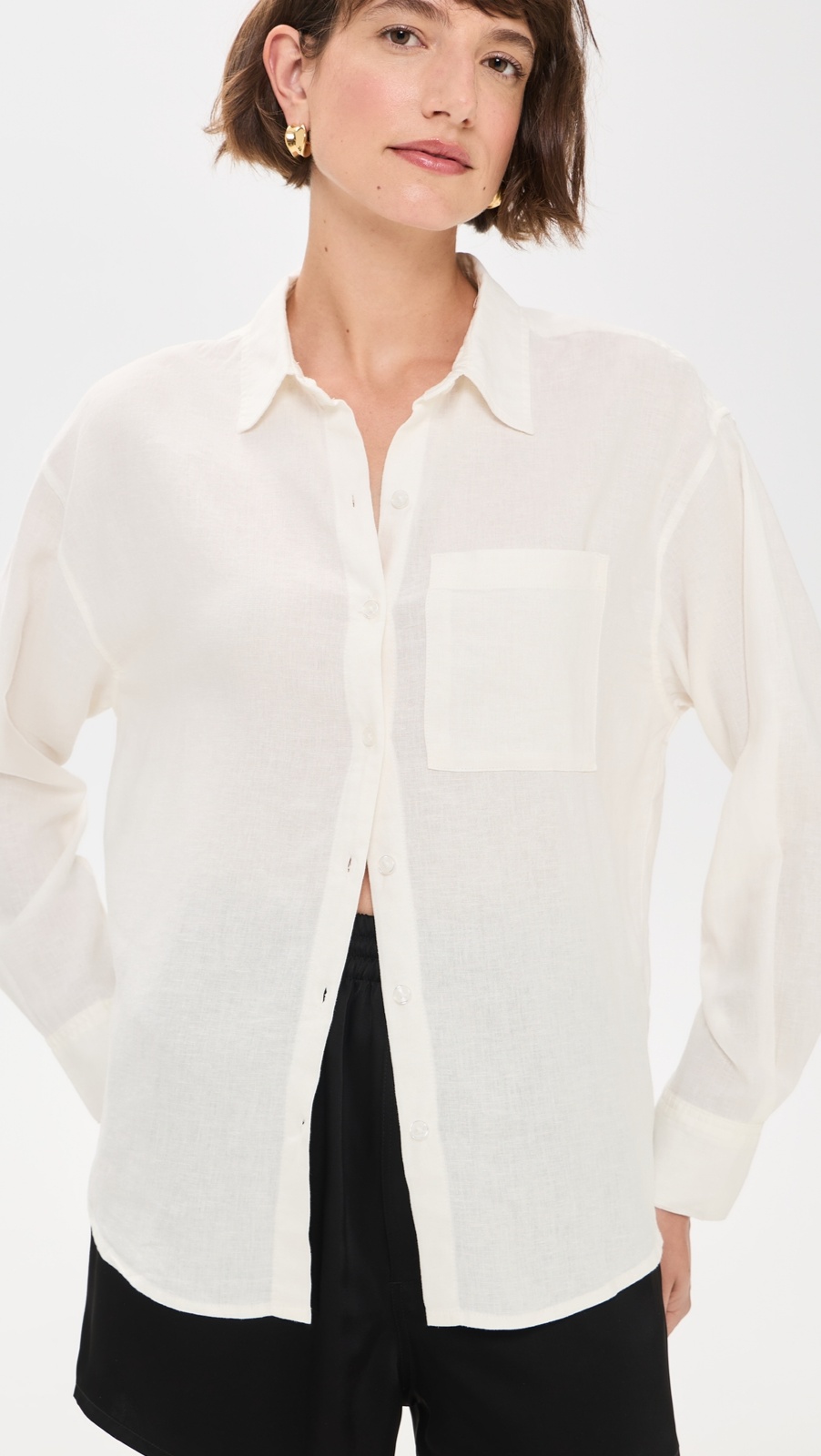 Z Supply Perfect Button Down Shirt