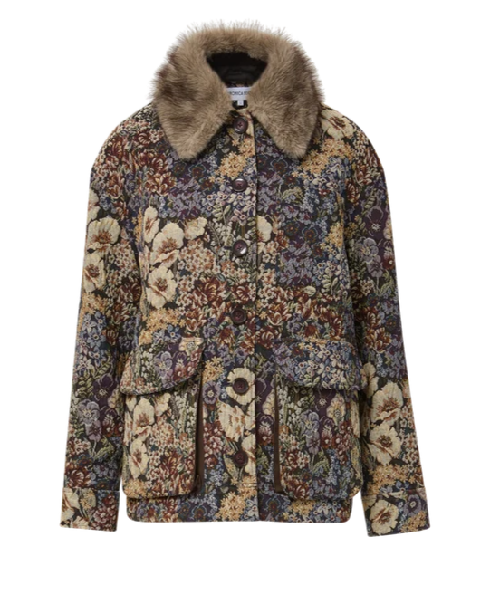 Blake Brocade Coat