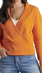 Women's The Cross-front Sweatshirt