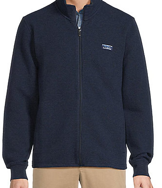 Lakewashed Double Knit Full Zip Jacket