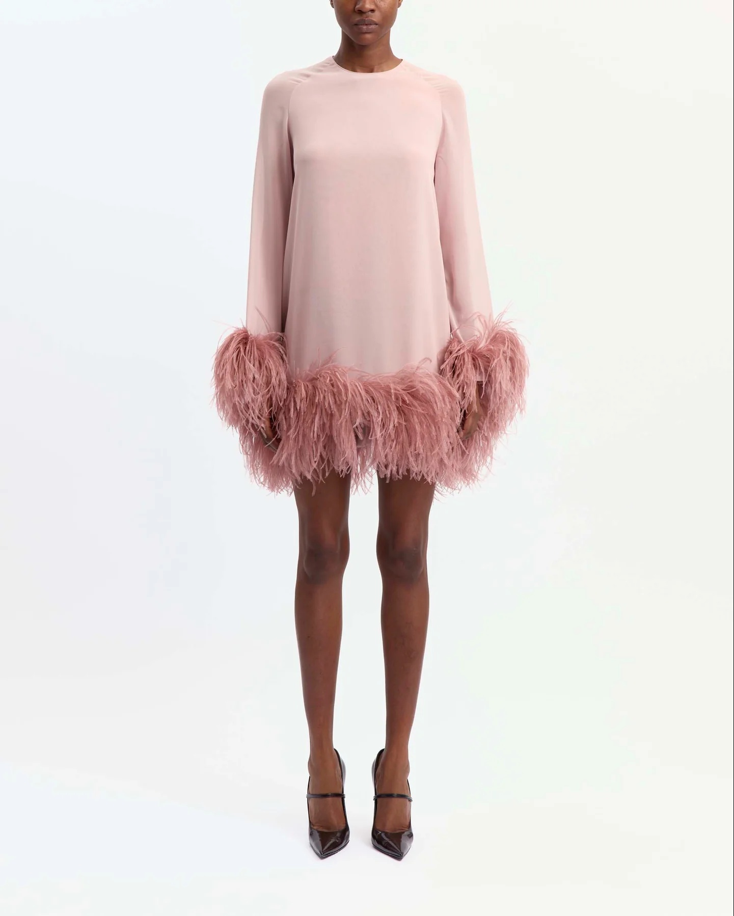 Hodi Mini Dress in Chiffon