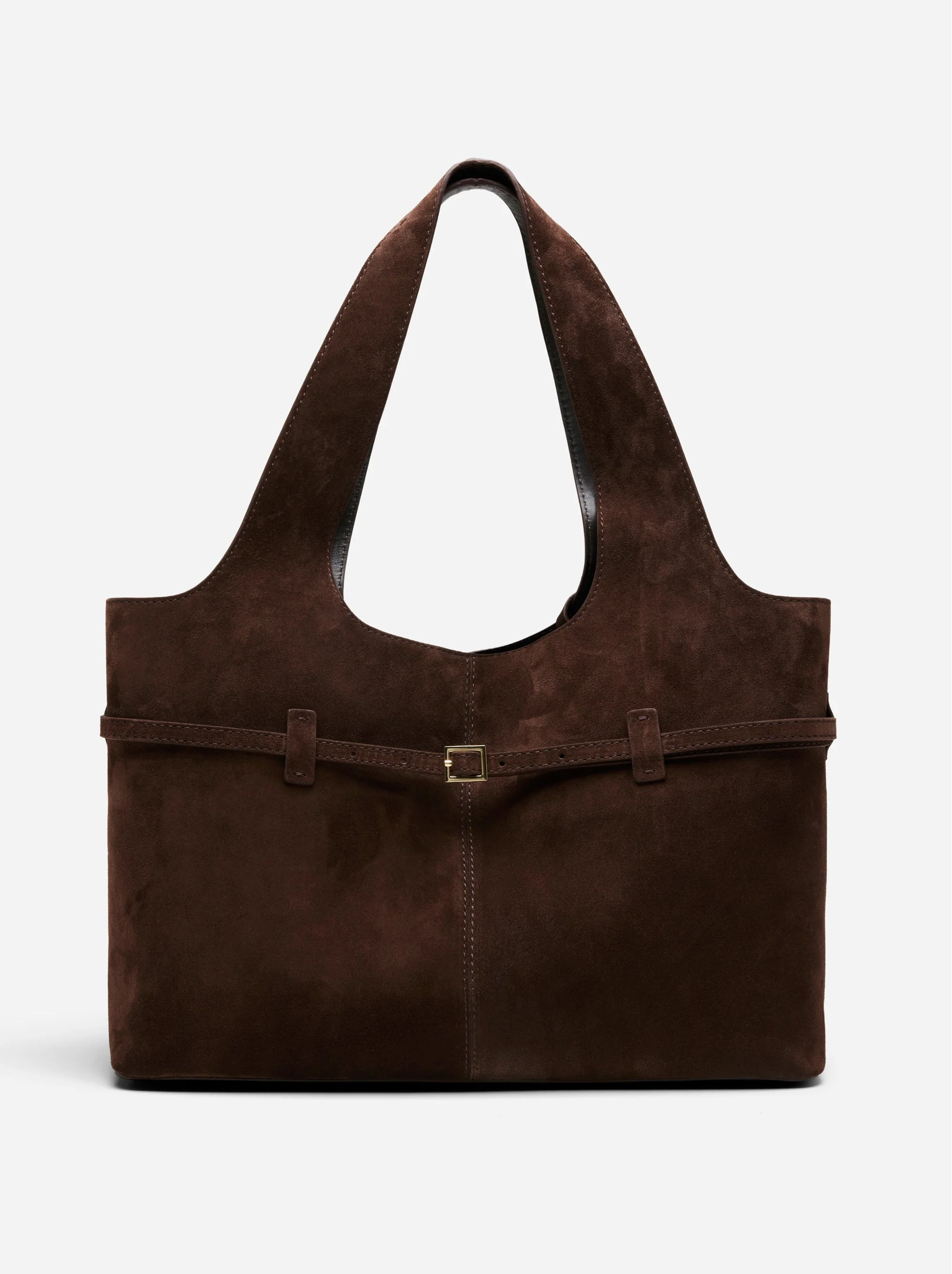 Cambon Cabas Deep Brown Suede
