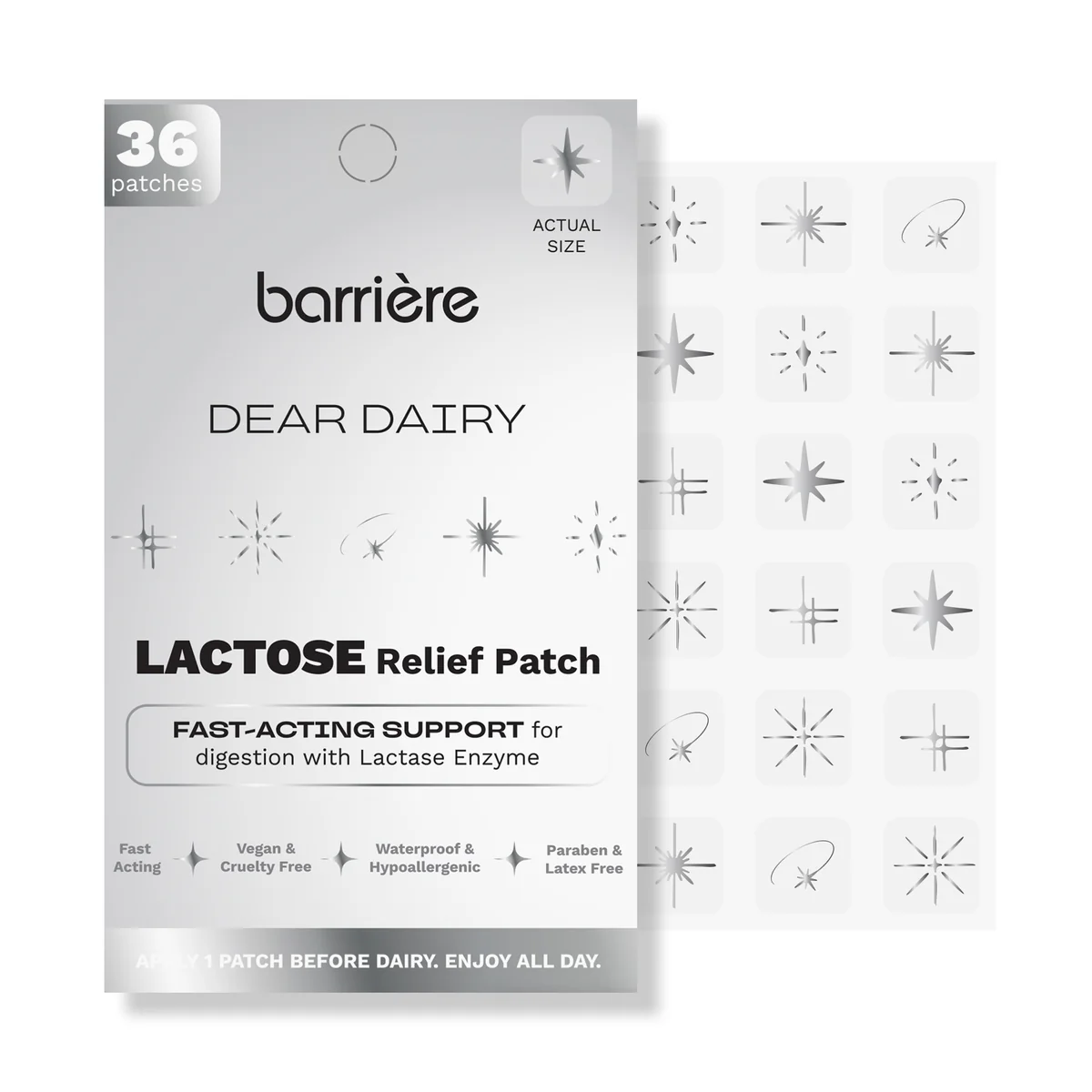 Dear Dairy Lactose Relief Patch