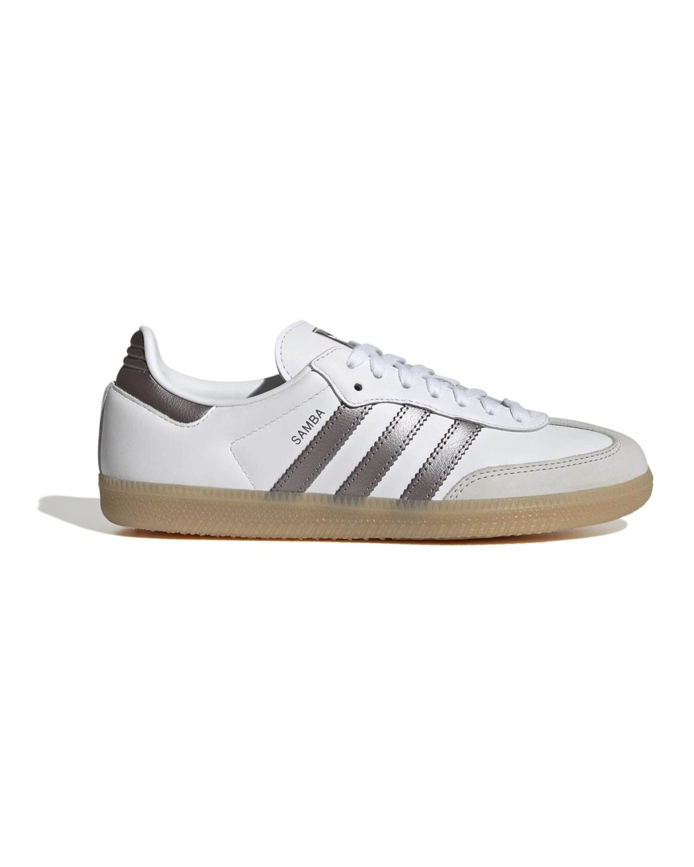 Women's Samba OG Shoes - White/Coffee Met/Gum4