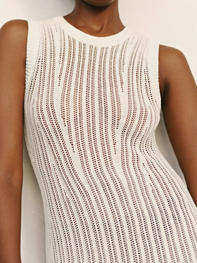 Coastline Crochet Dress