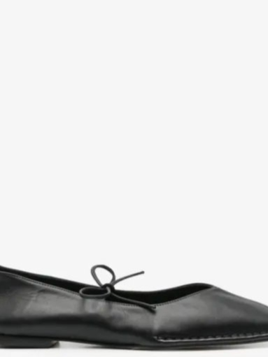 Sway leather ballerina shoes