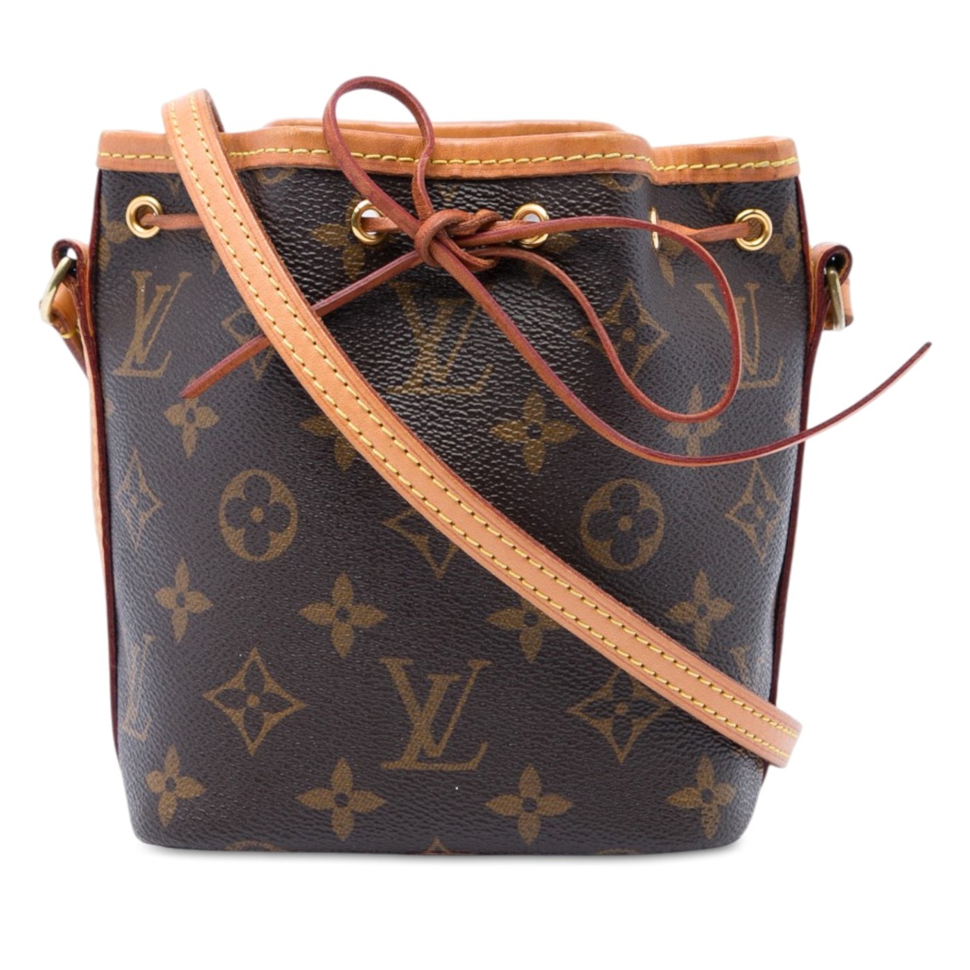 Louis Vuitton Noe Handbag Monogram Canvas Mini
