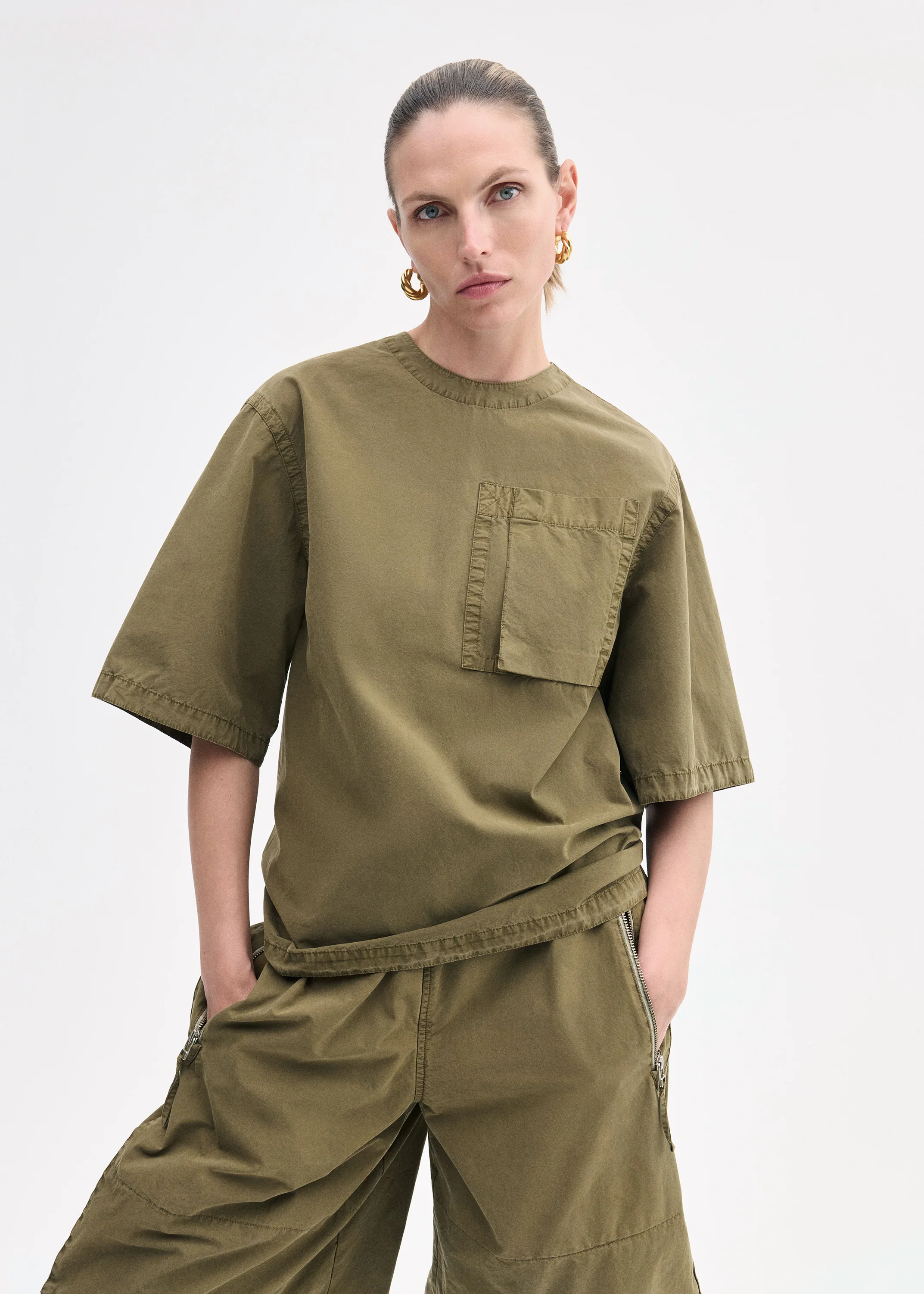 Oversized Shirt in Cotton