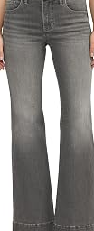 Women's Kait Mid Rise Flare Leg Jeans