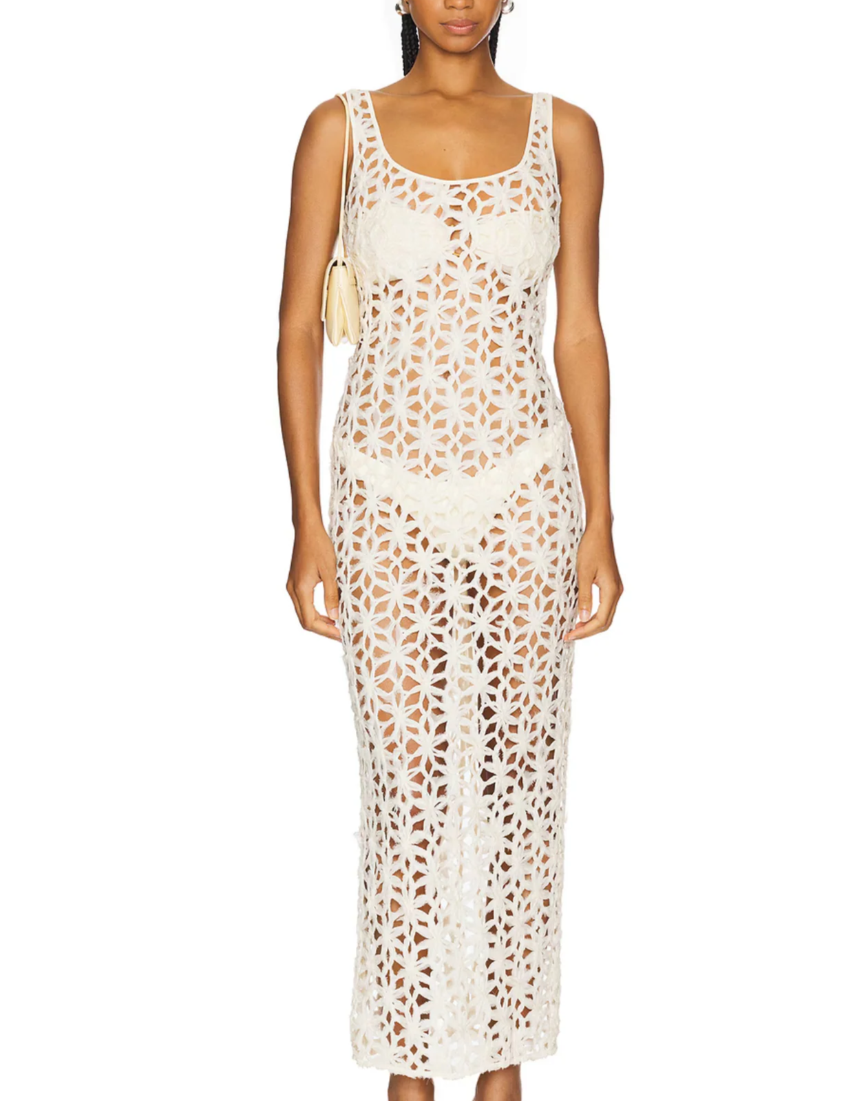 Lovers + Friends Penny Maxi Dress - White - M (Nwt)