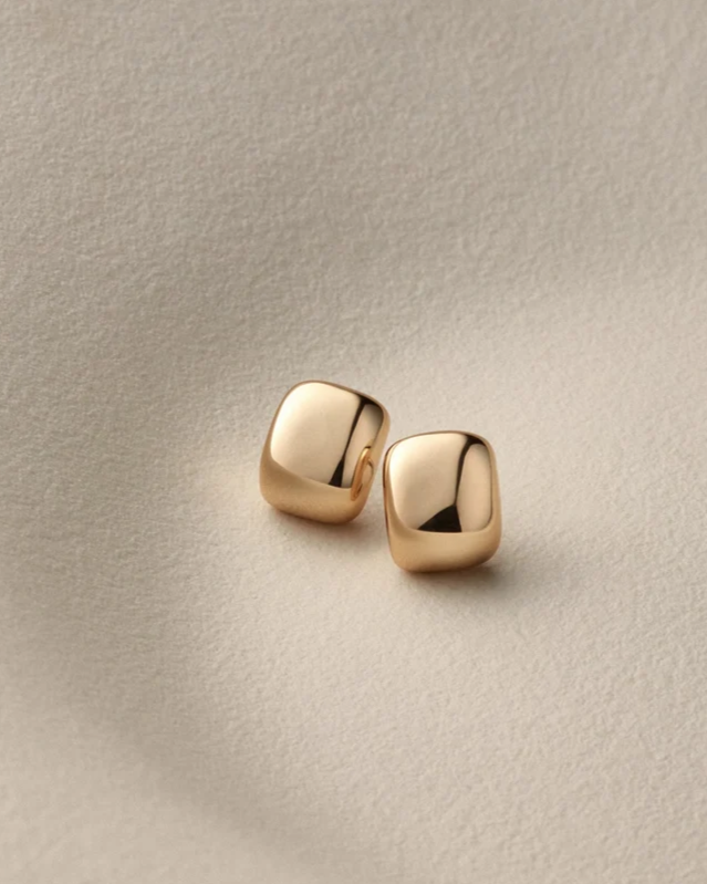 Mini Tate Earrings - Gold