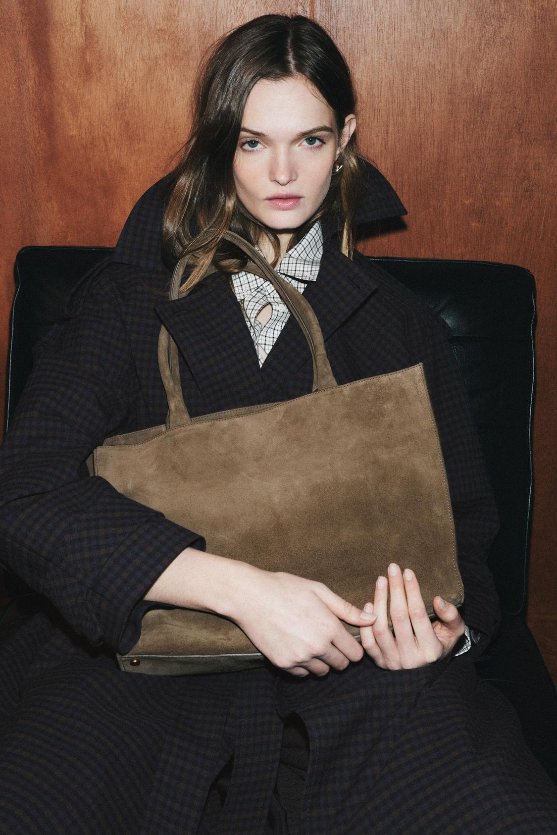 MAXI CITY LEATHER BAG